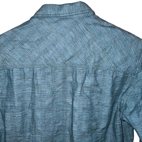 Killer Jeans long sleeved button front casual shirt in dark green size large - Picture 6 of 8